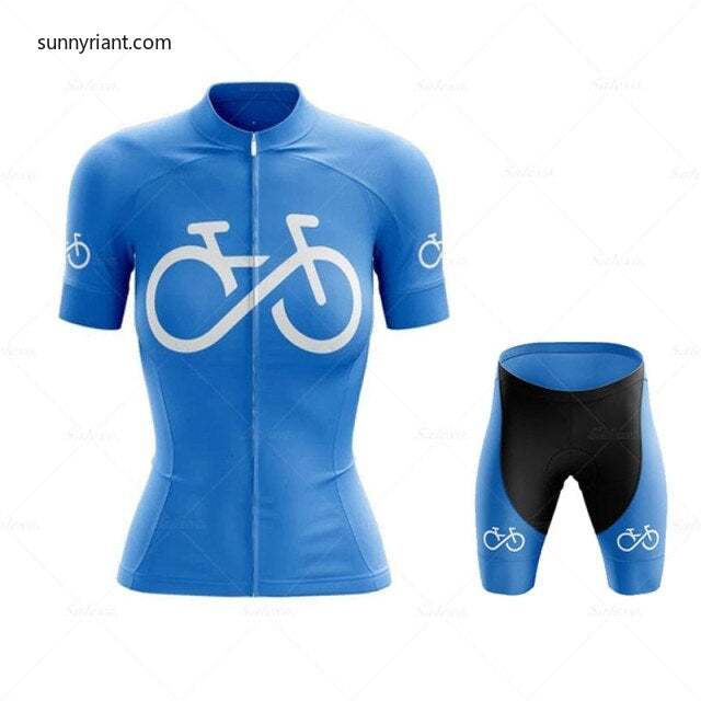 Pink Women Cycling JERSEYS SUIT