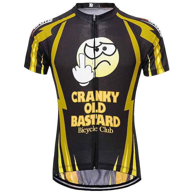 Novelty Funny Men's Short Sleeve Cycling Jersey