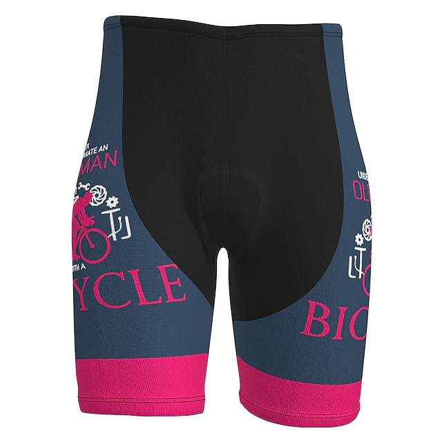 Men's Cycling Shorts Summer Spandex Polyester Bike Shorts Pants Padded Short