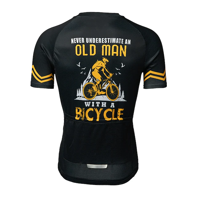 Sunnyriant Men's Short Sleeve Cycling Jersey