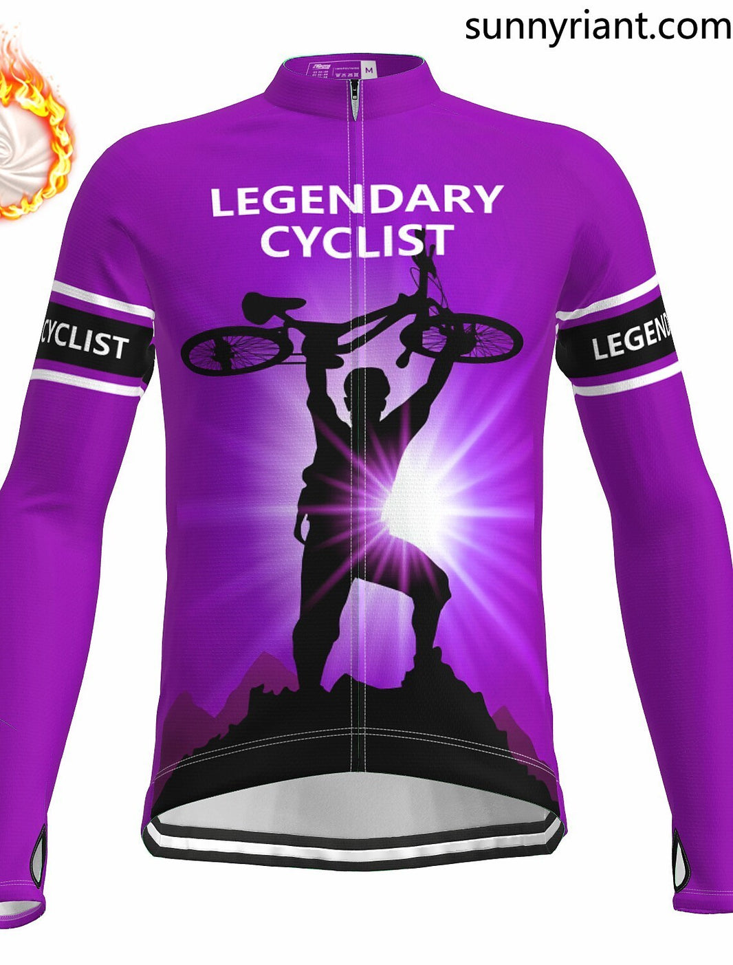 Grams Men's Long Sleeve Cycling Jersey