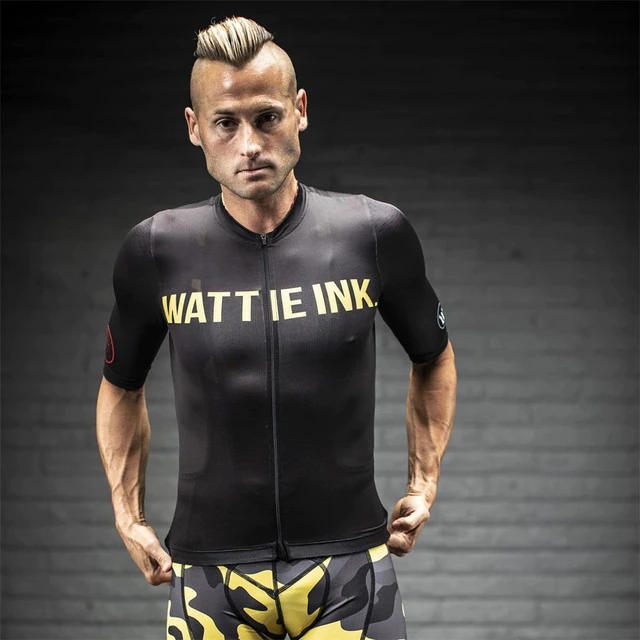 Wattie Ink Team Cycling Jersey Suit peace