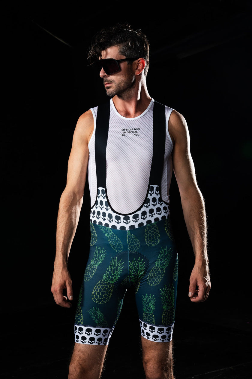 Green Pineapple Cycling Shorts