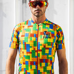 Lego Colorful 3D Building Block Cycling Shirt