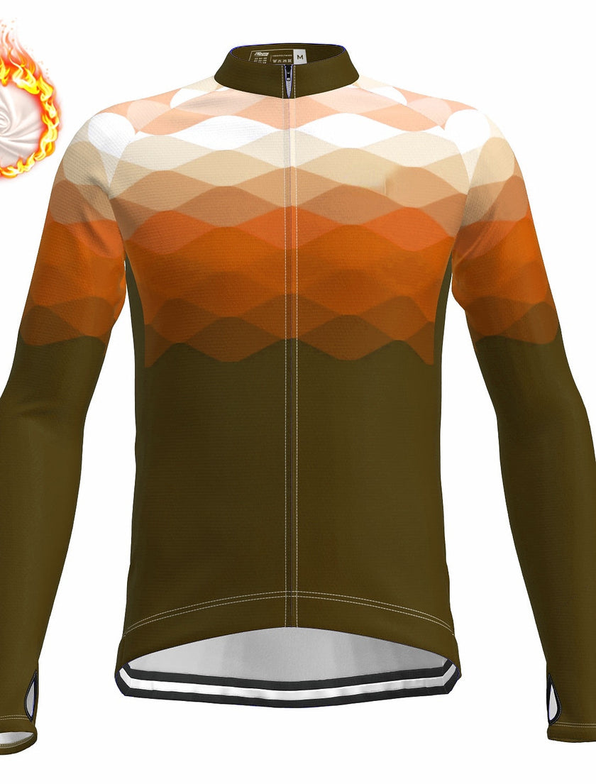 Grams Men's Long Sleeve Cycling Jersey