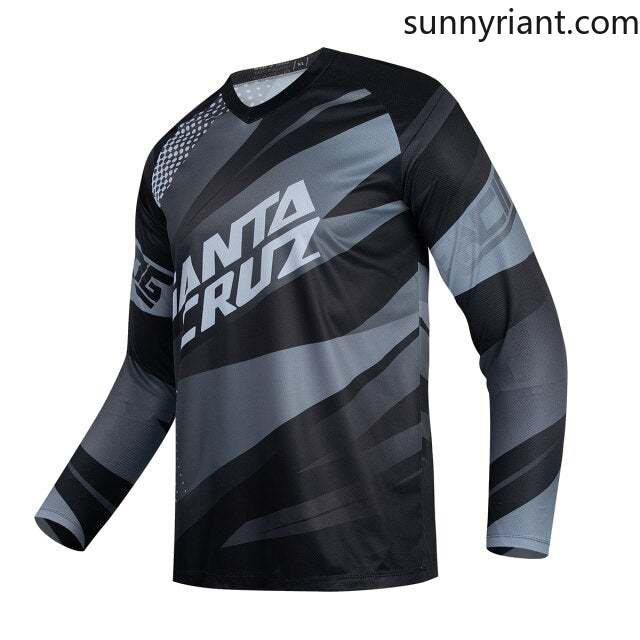 SANTA CRUZ Moto Bicycle Jersey Long Sleeve Cycling Enduro