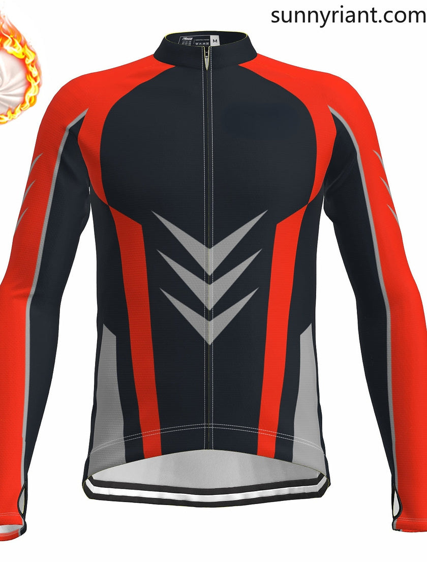 Grams Men's Long Sleeve Cycling Jersey