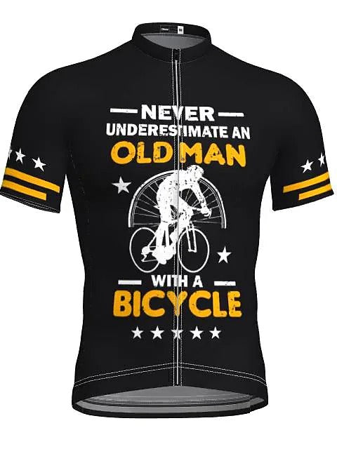 Sunnyriant Men's Short Sleeve Cycling Jersey