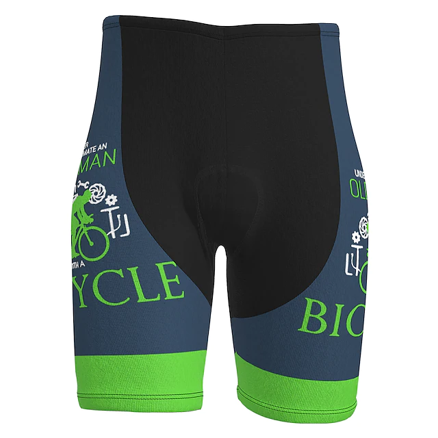 Men's Cycling Shorts Summer Spandex Polyester Bike Shorts Pants Padded Short