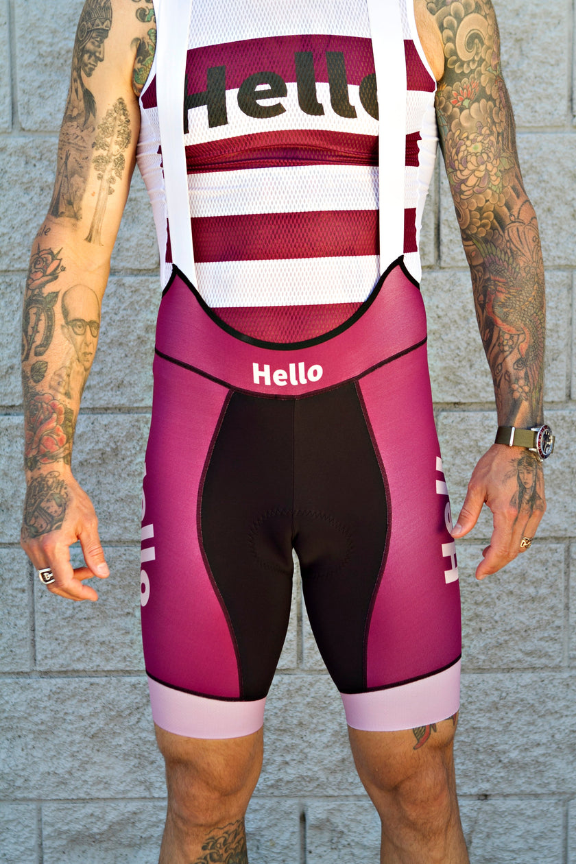 “Hello Pink”Cycling Shorts Quick-drying, Breathable and Comfortable