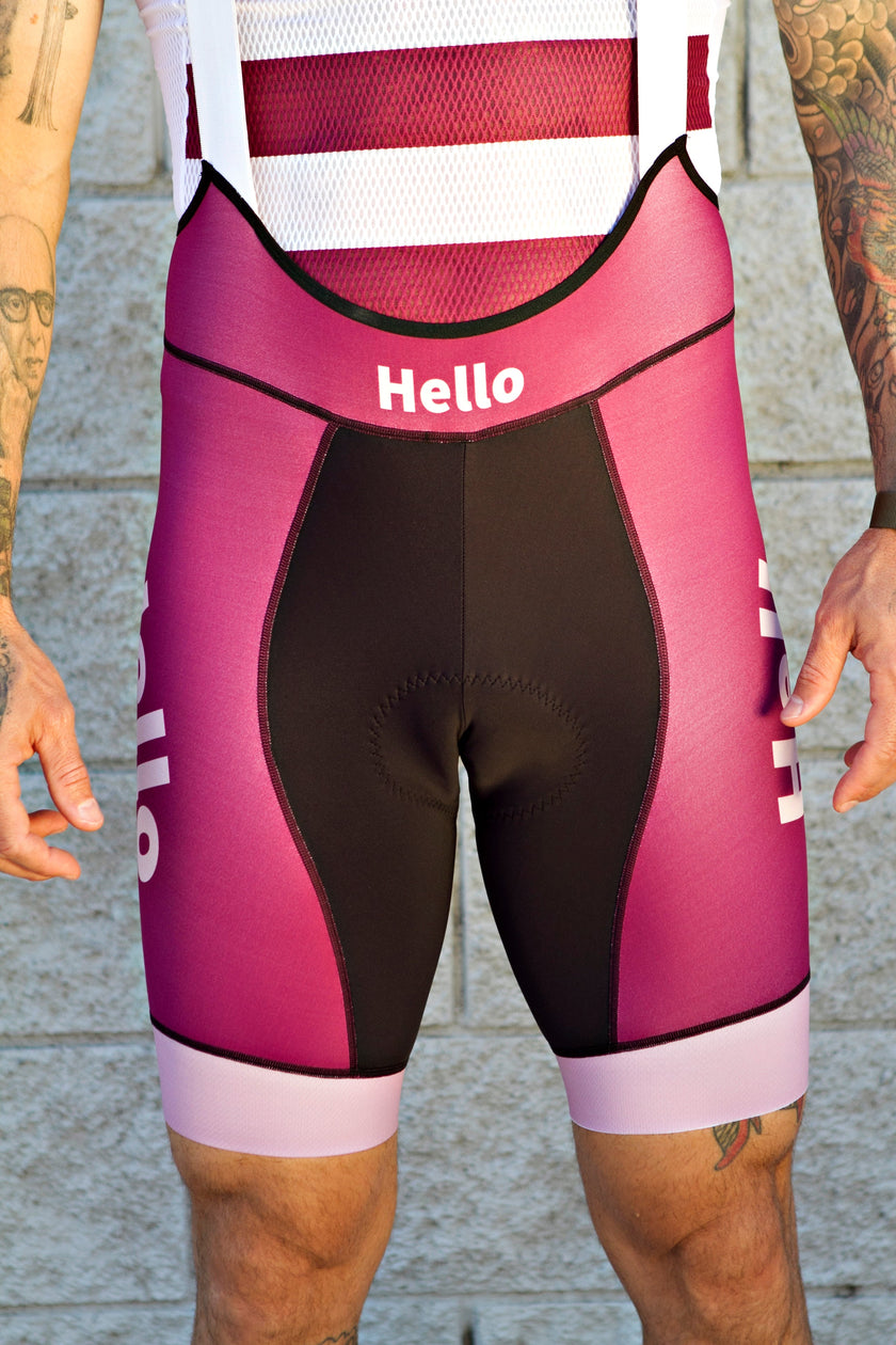 “Hello Pink”Cycling Shorts Quick-drying, Breathable and Comfortable