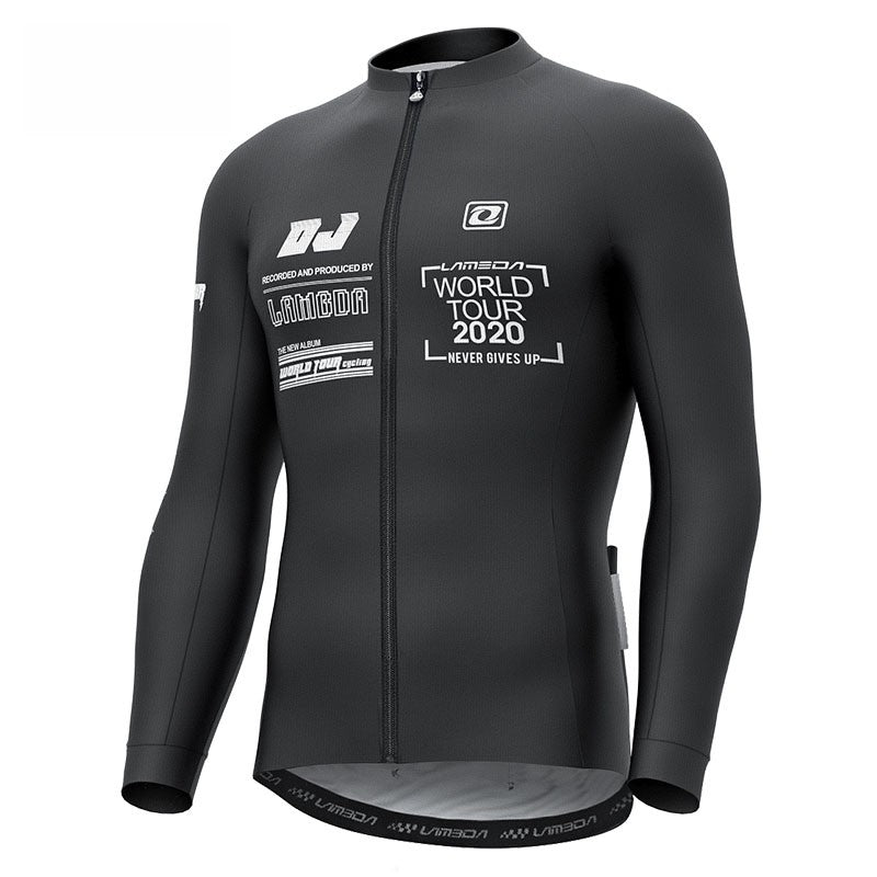 Autumn Winter Warm Fleece Cycling Jersey