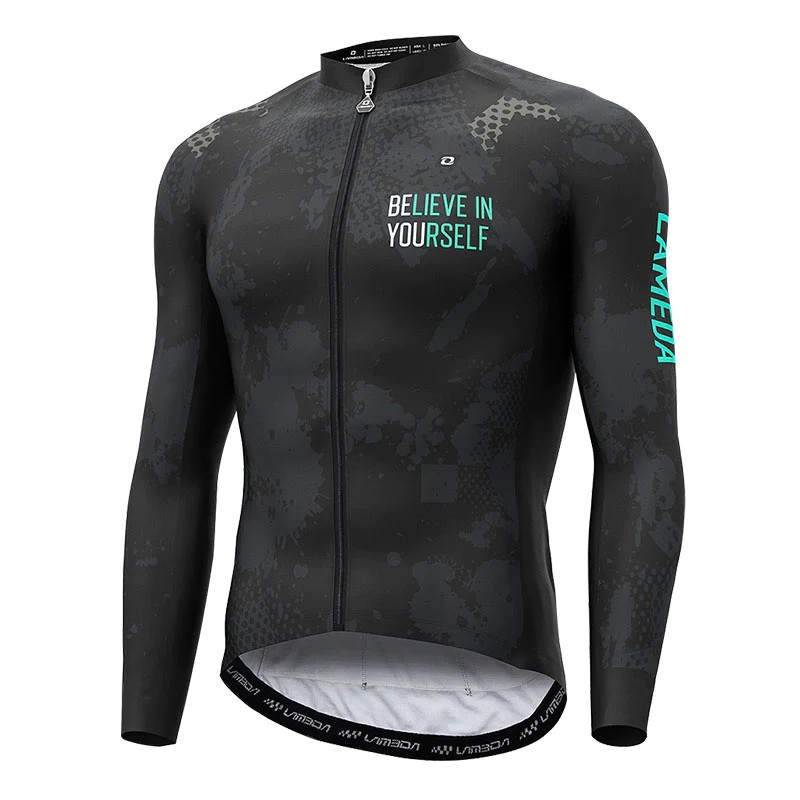 Autumn Winter Warm Fleece Cycling Jersey