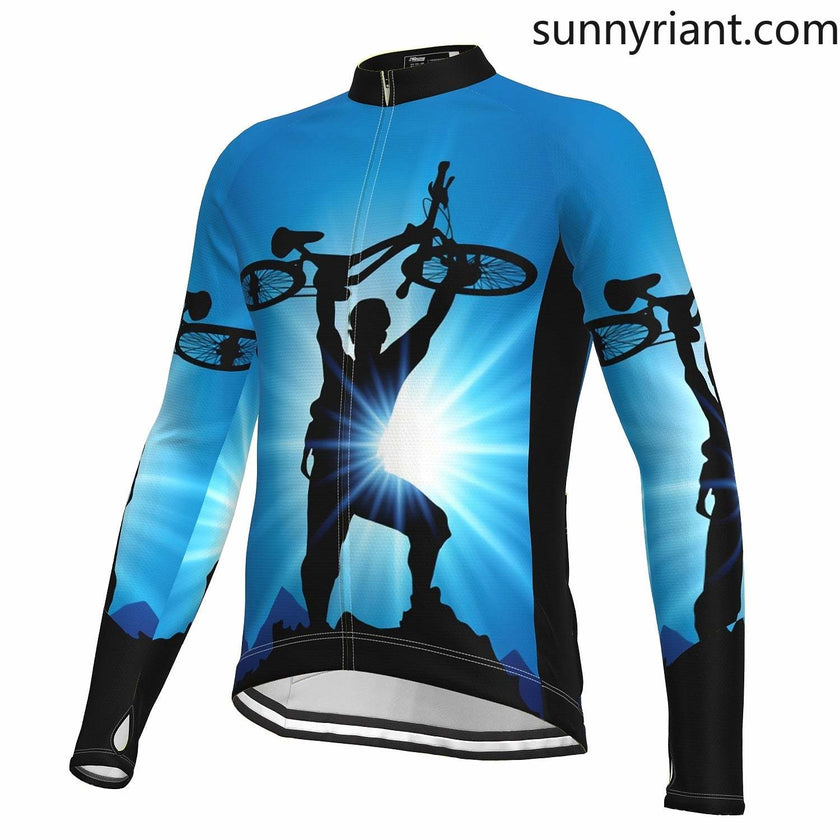 Grams Men's Long Sleeve Cycling Jersey