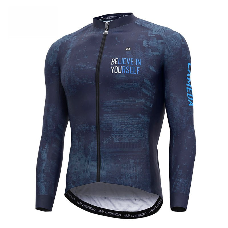 Autumn Winter Warm Fleece Cycling Jersey