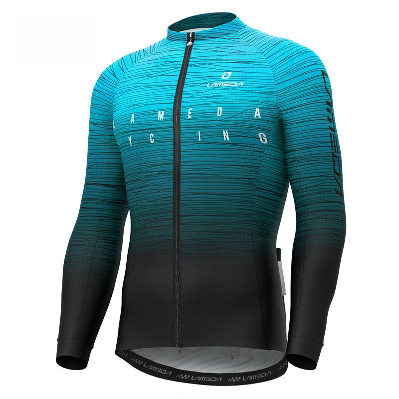 Autumn Winter Warm Fleece Cycling Jersey