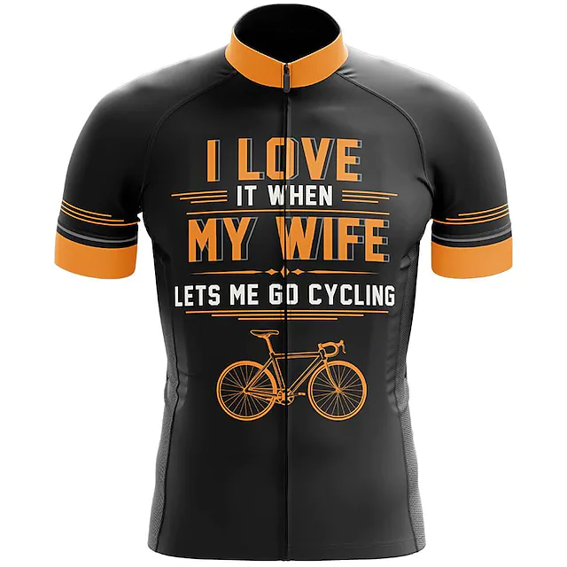 Sunnyriant Men's Short Sleeve Cycling Jersey