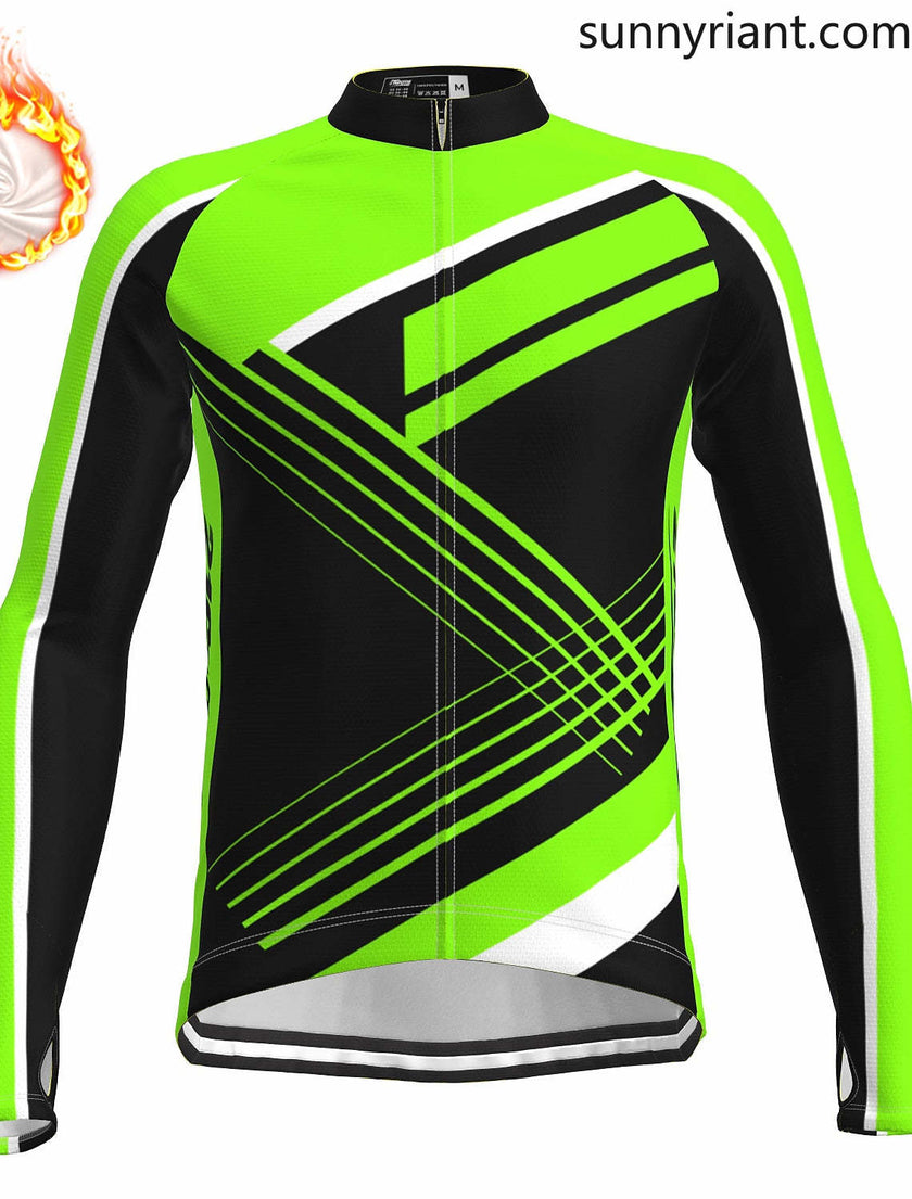 Grams Men's Long Sleeve Cycling Jersey