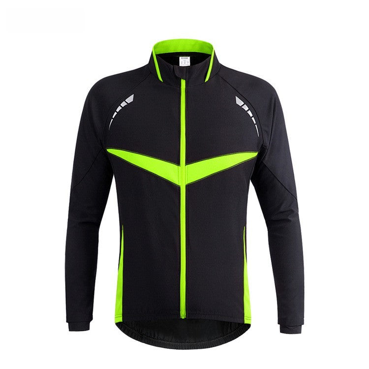 Autumn and Winter Windproof Warm Cycling Jacket