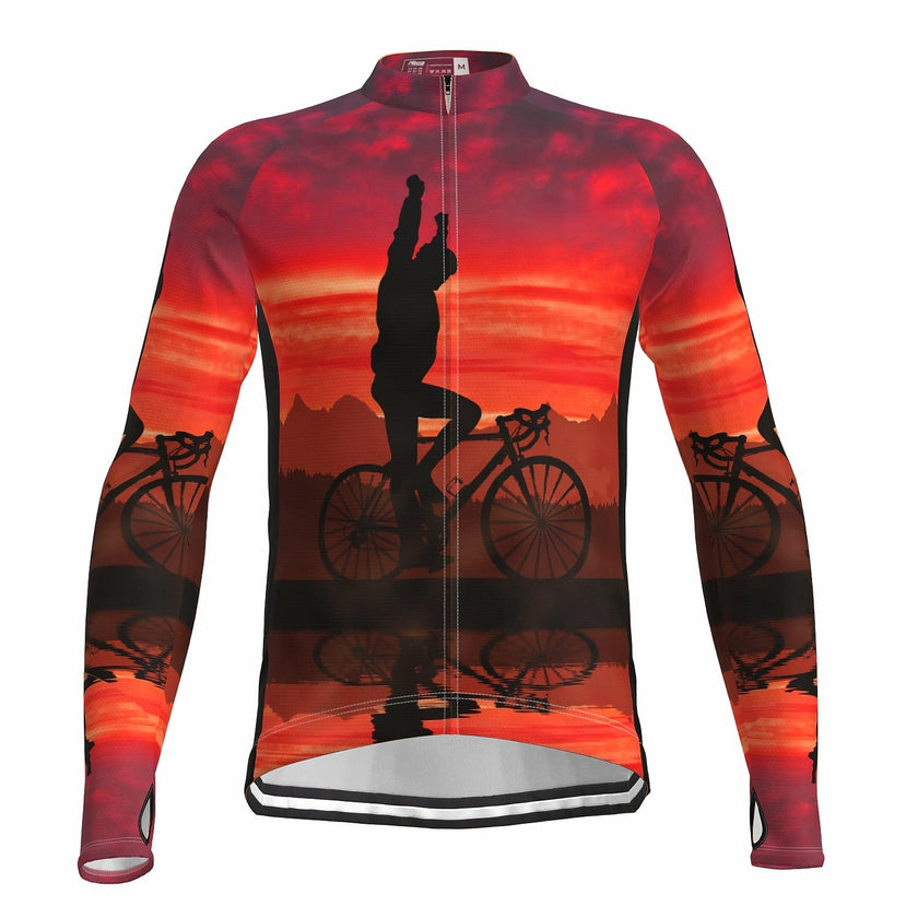 Grams Men's Long Sleeve Cycling Jersey