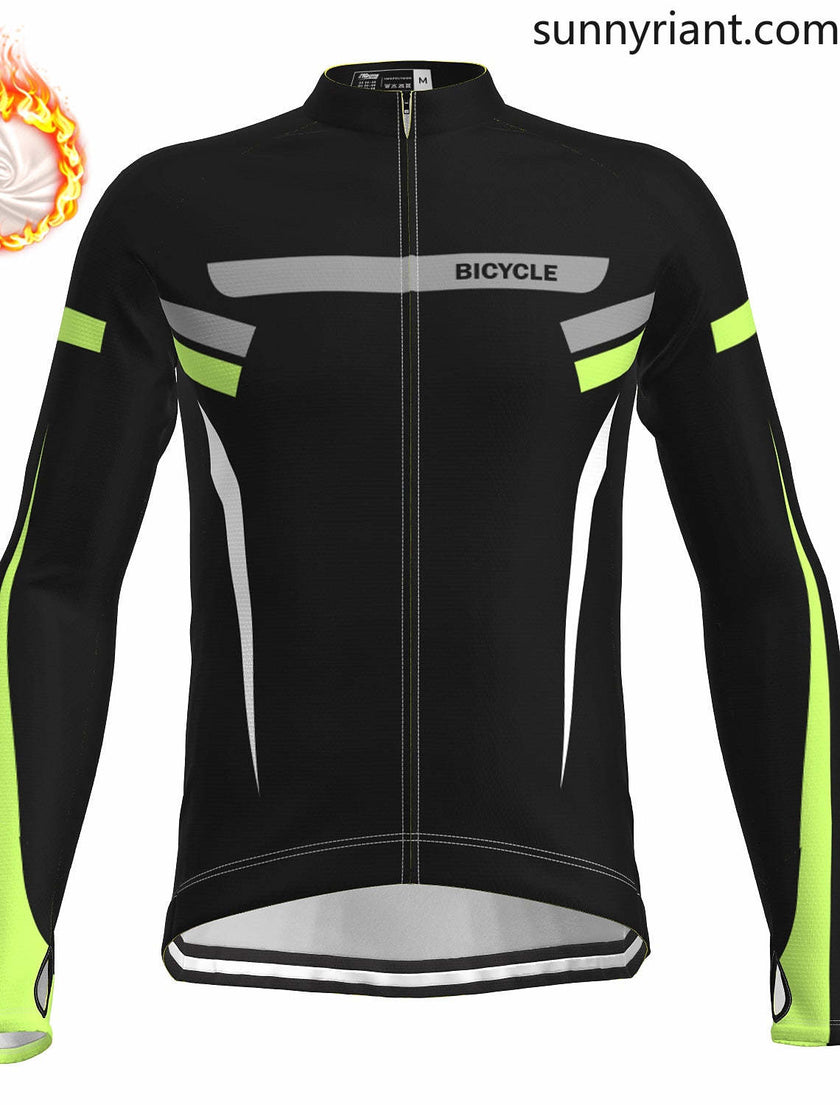 Grams Men's Long Sleeve Cycling Jersey