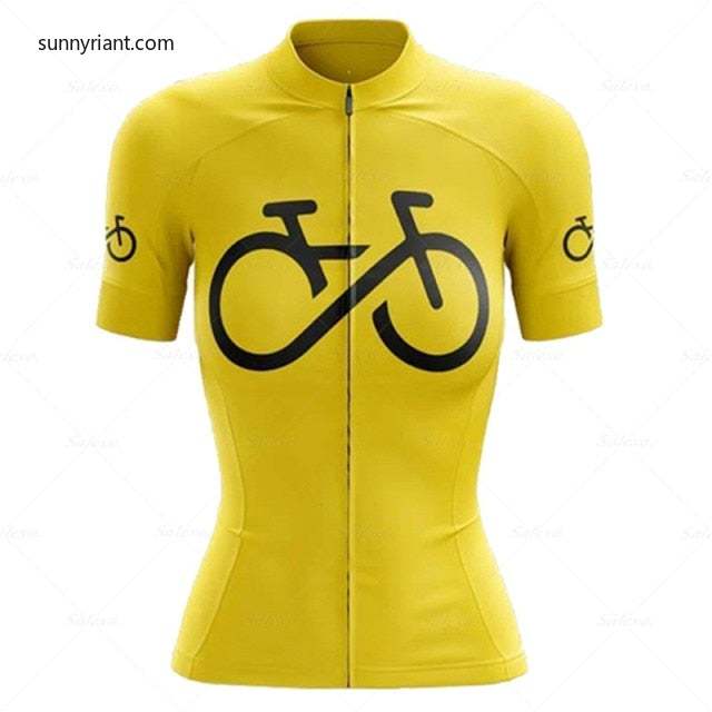 Pink Women Cycling JERSEYS SUIT