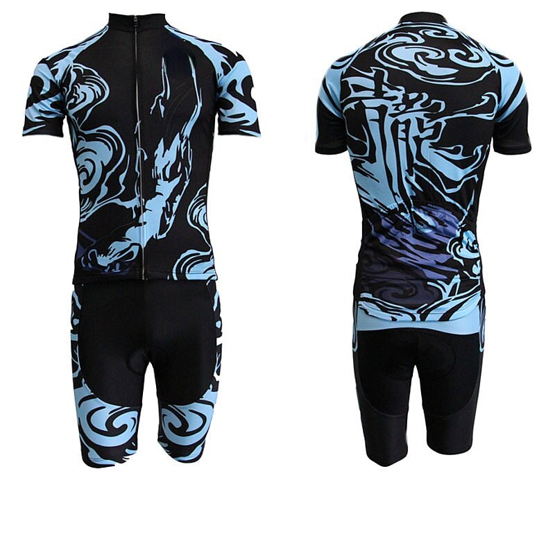 New Camouflage Bike Uniform Team Short Sleeve