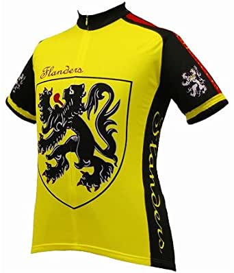 New Cycling Jersey Lightweight Men Bicycle Dresses Lion Flander