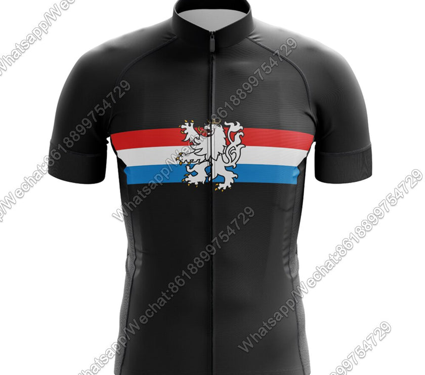 New Cycling Jersey Lightweight Men Bicycle Dresses Lion Flander