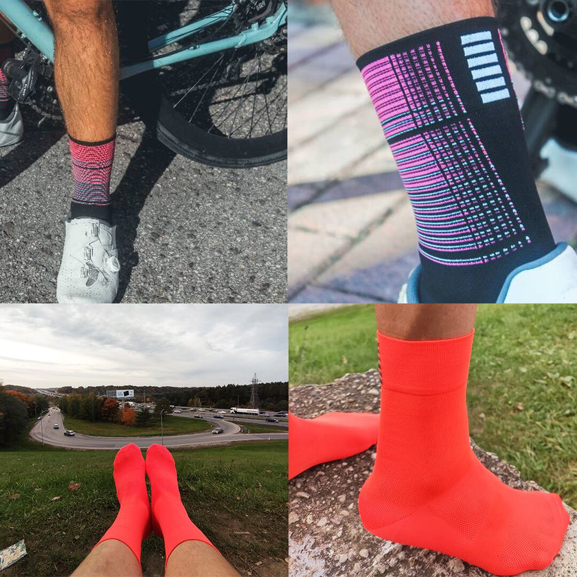 Professional Sports Cycling Socks Outdoor 9 Color