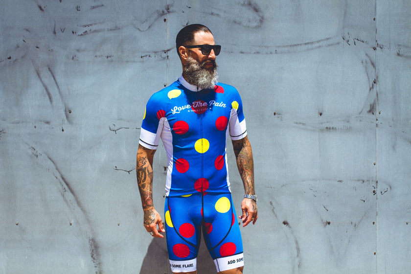 "LOVE THE PAIN" Series Cycling Suits