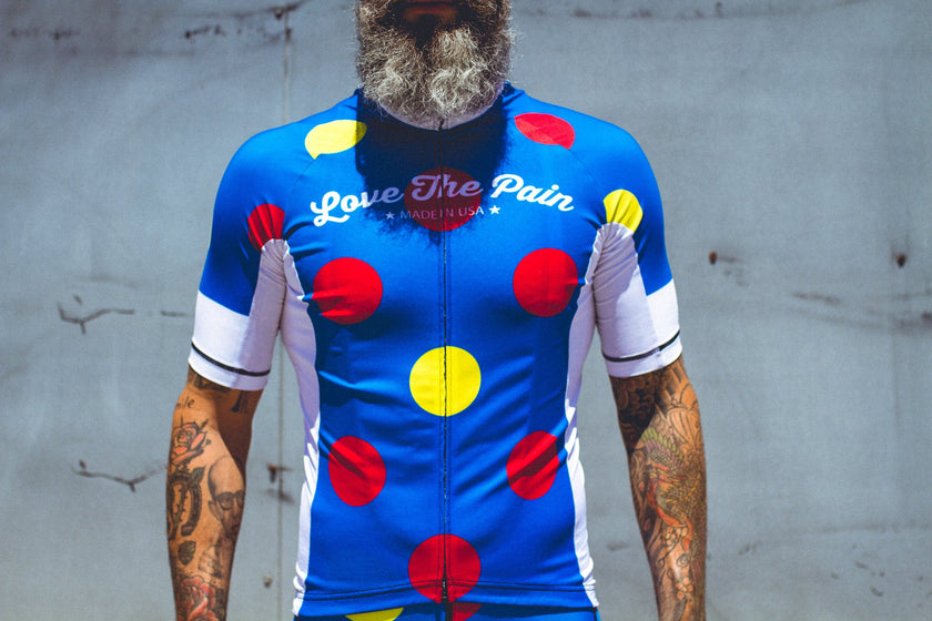 "LOVE THE PAIN" Series Cycling Suits