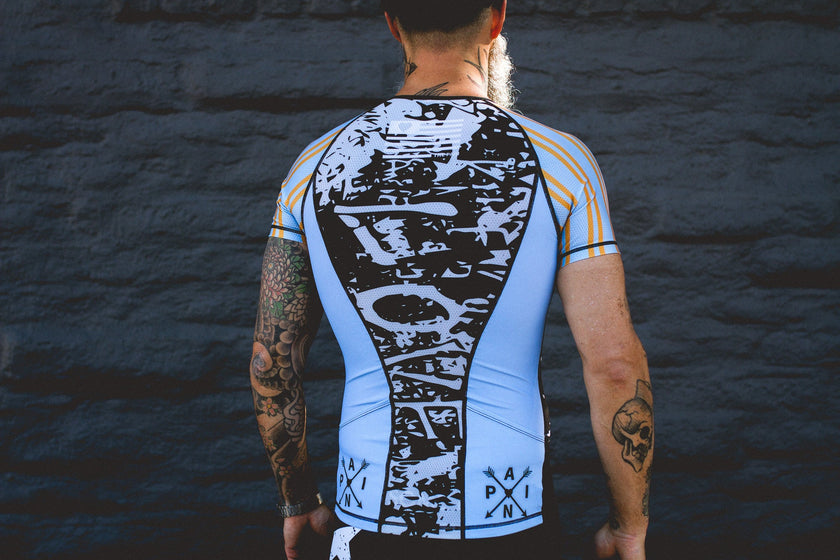 "Insane Graffiti" Aero Tri Men's Short Sleeve Tops