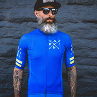 Blue Double Arrow Professional Riding Top