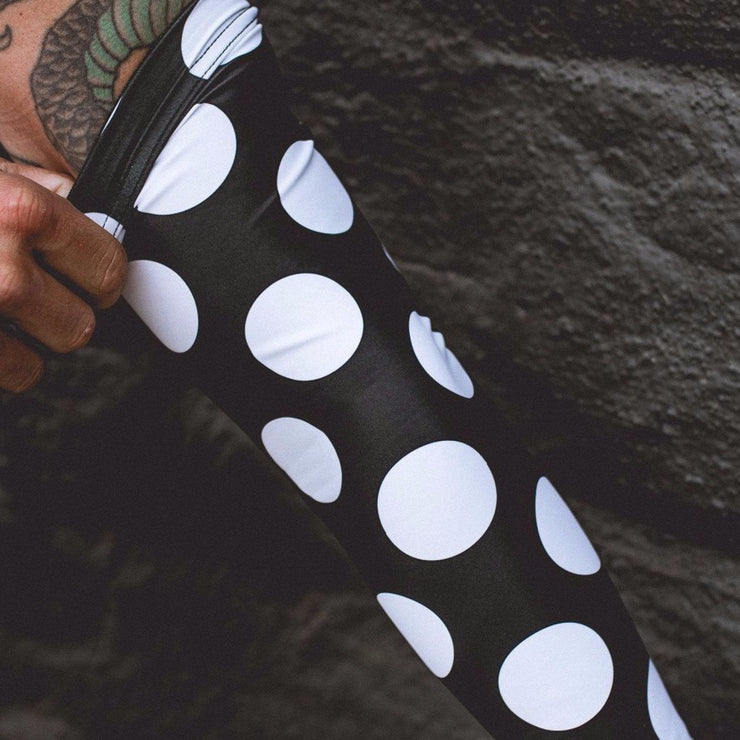 "Black Dots" Arm Warmers