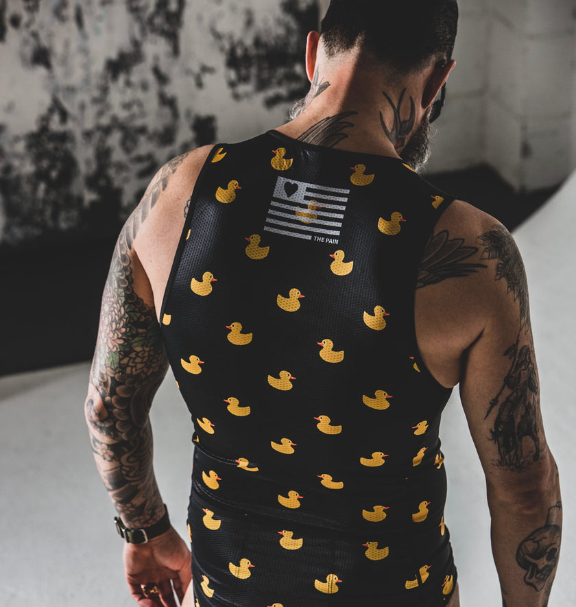 "Ducky" Tri Tank Men's Sleeveless Tops