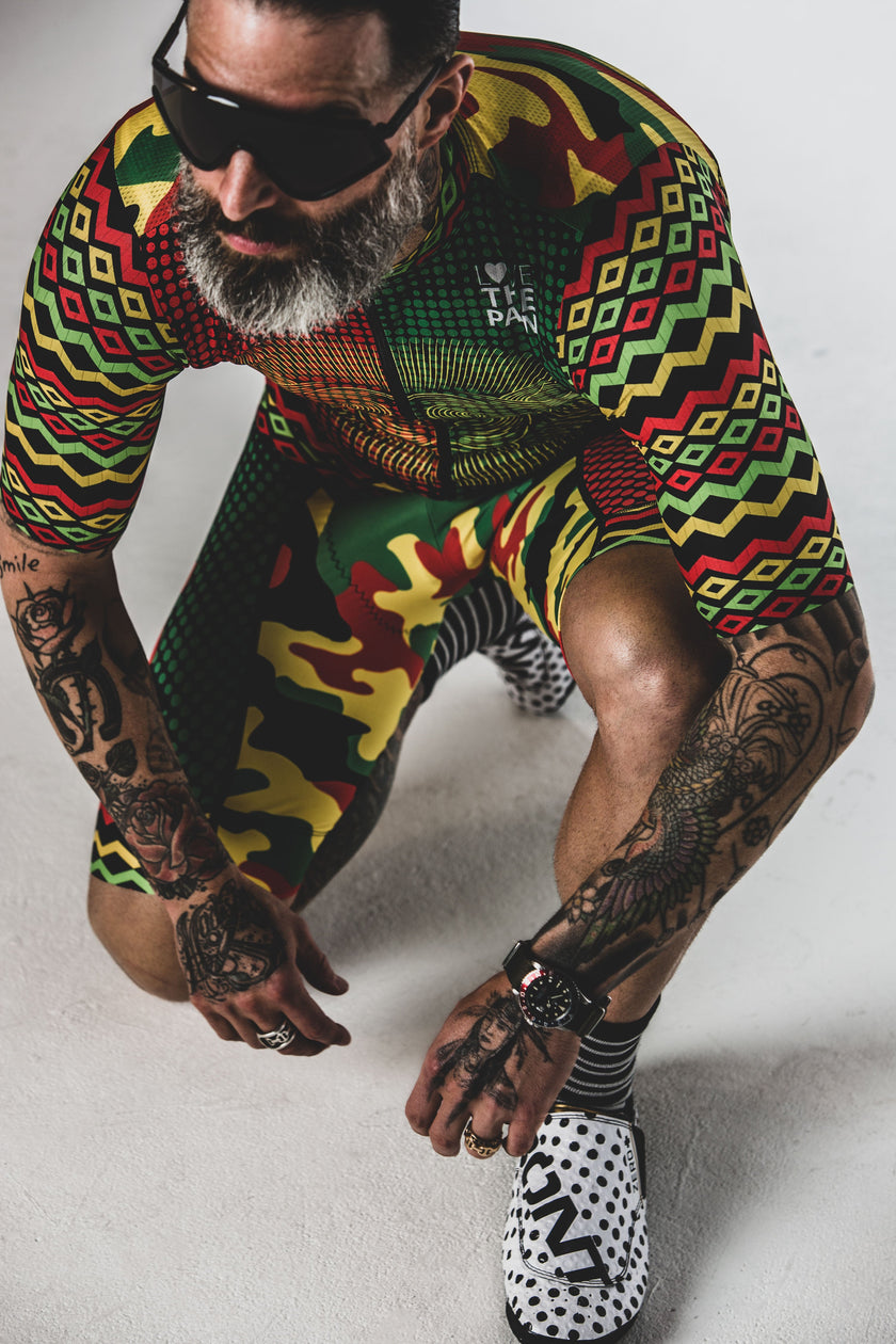 "Rasta" Aero Race Jersey-TOP