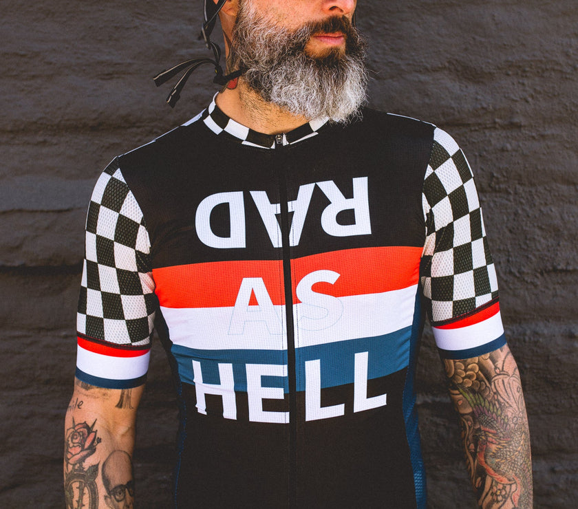 Checkerboard Pro Cycling Apparel Mountain Slim Cycling Gear