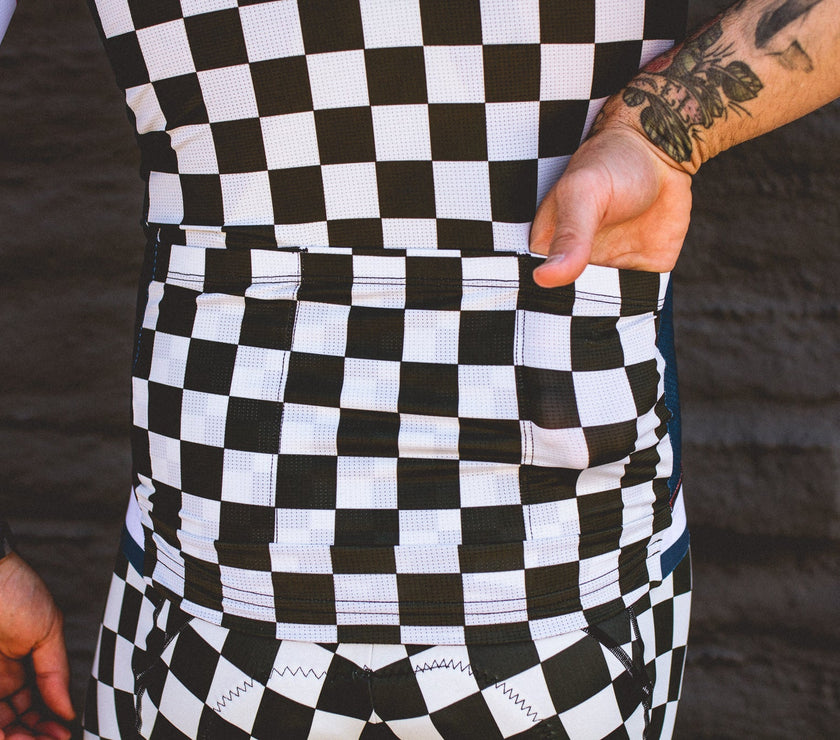 Checkerboard Pro Cycling Apparel Mountain Slim Cycling Gear