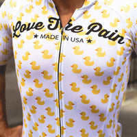 "Rubber Ducky" Cute Little Yellow Duck Thin Quick-drying Jersey