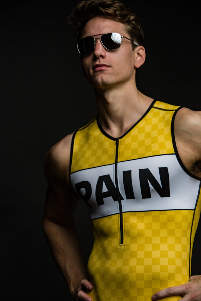 "SPEEDWAY" Sleeveless Suit