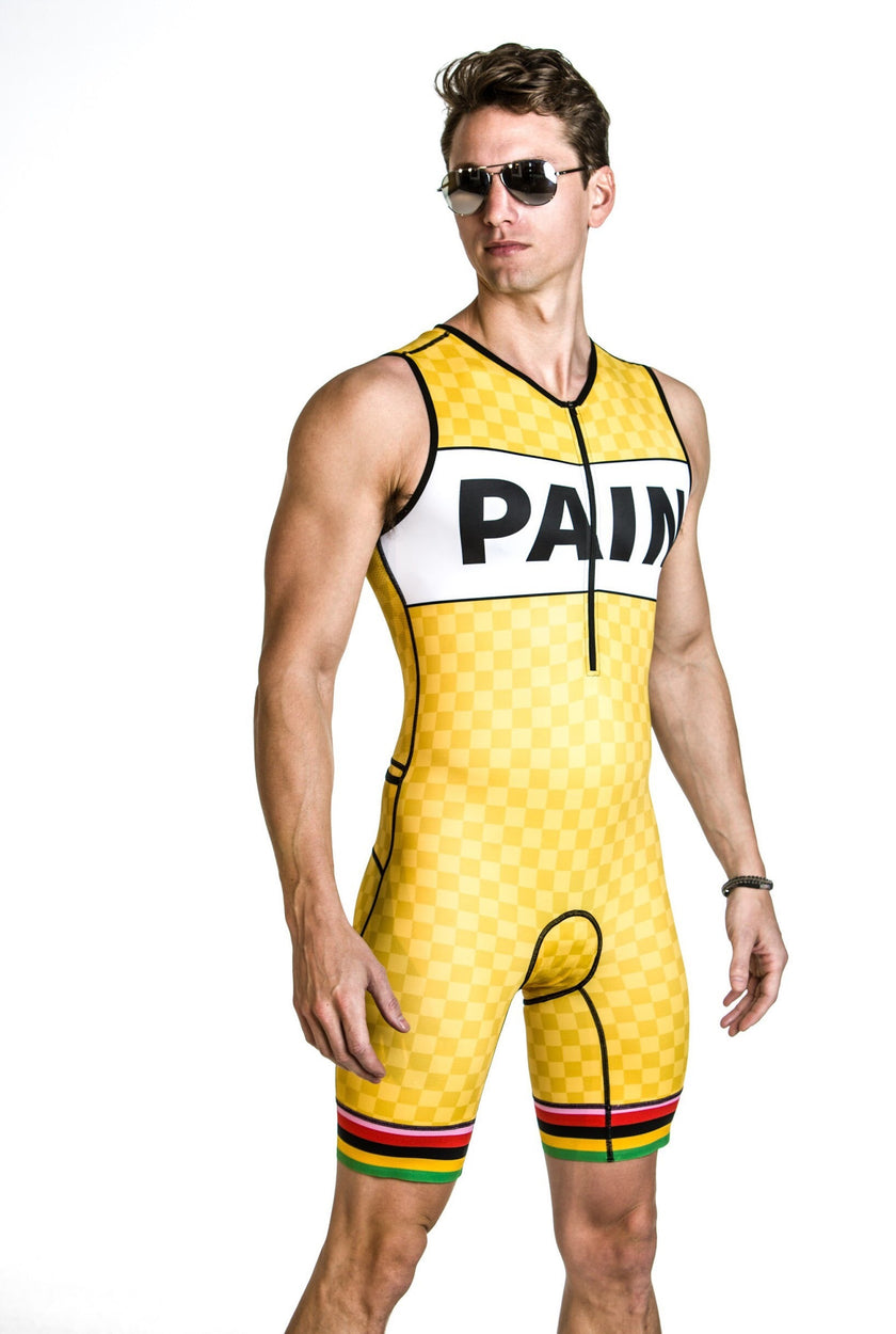 "SPEEDWAY" Sleeveless Suit