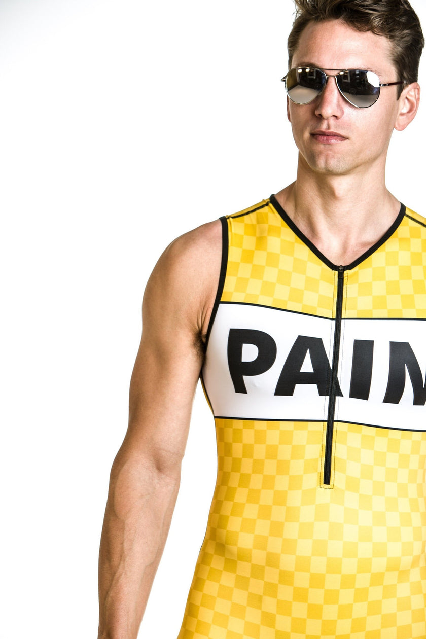 "SPEEDWAY" Sleeveless Suit