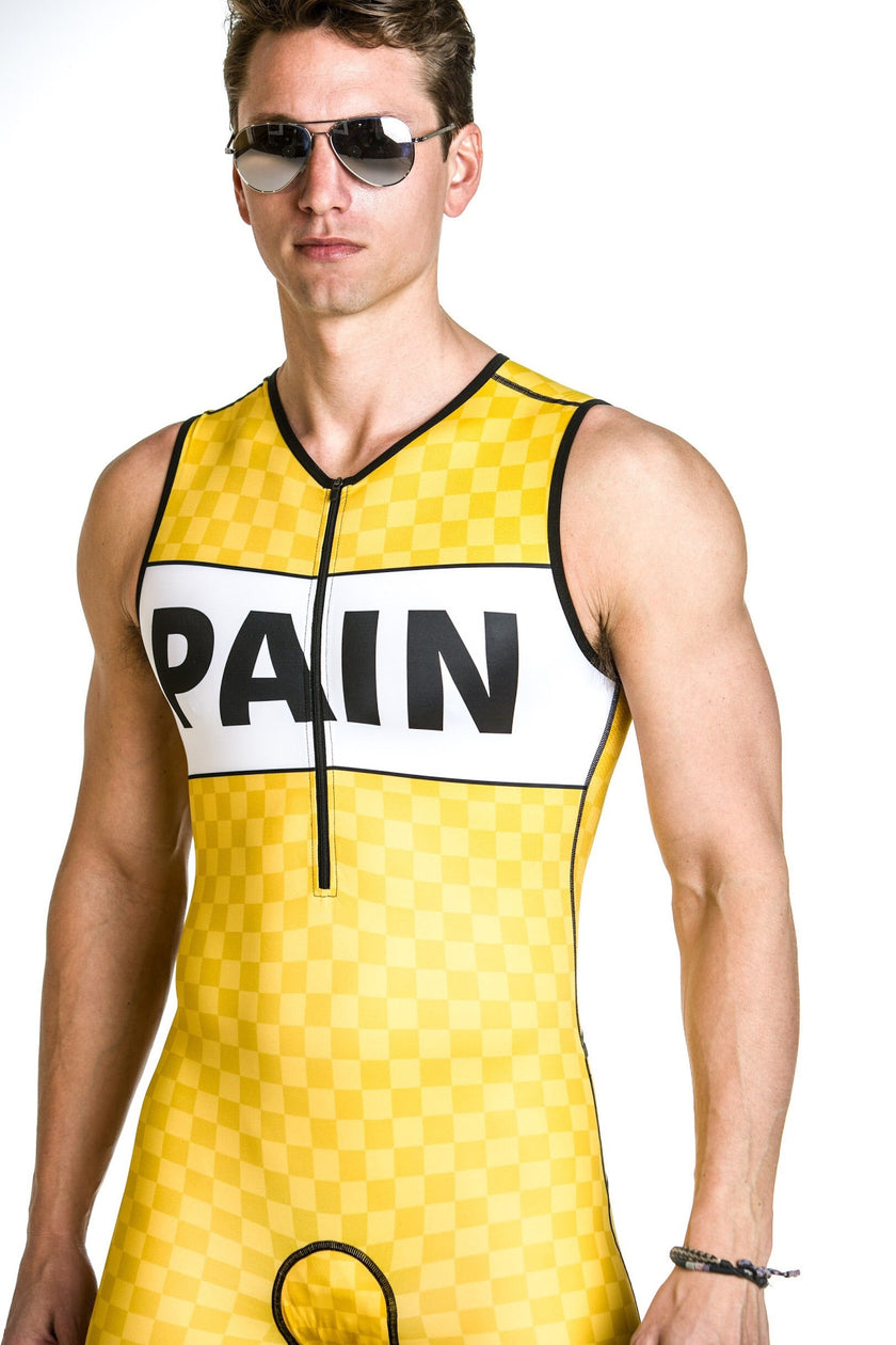 "SPEEDWAY" Sleeveless Suit