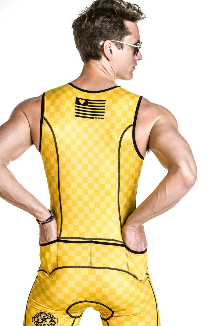 "SPEEDWAY" Sleeveless Suit