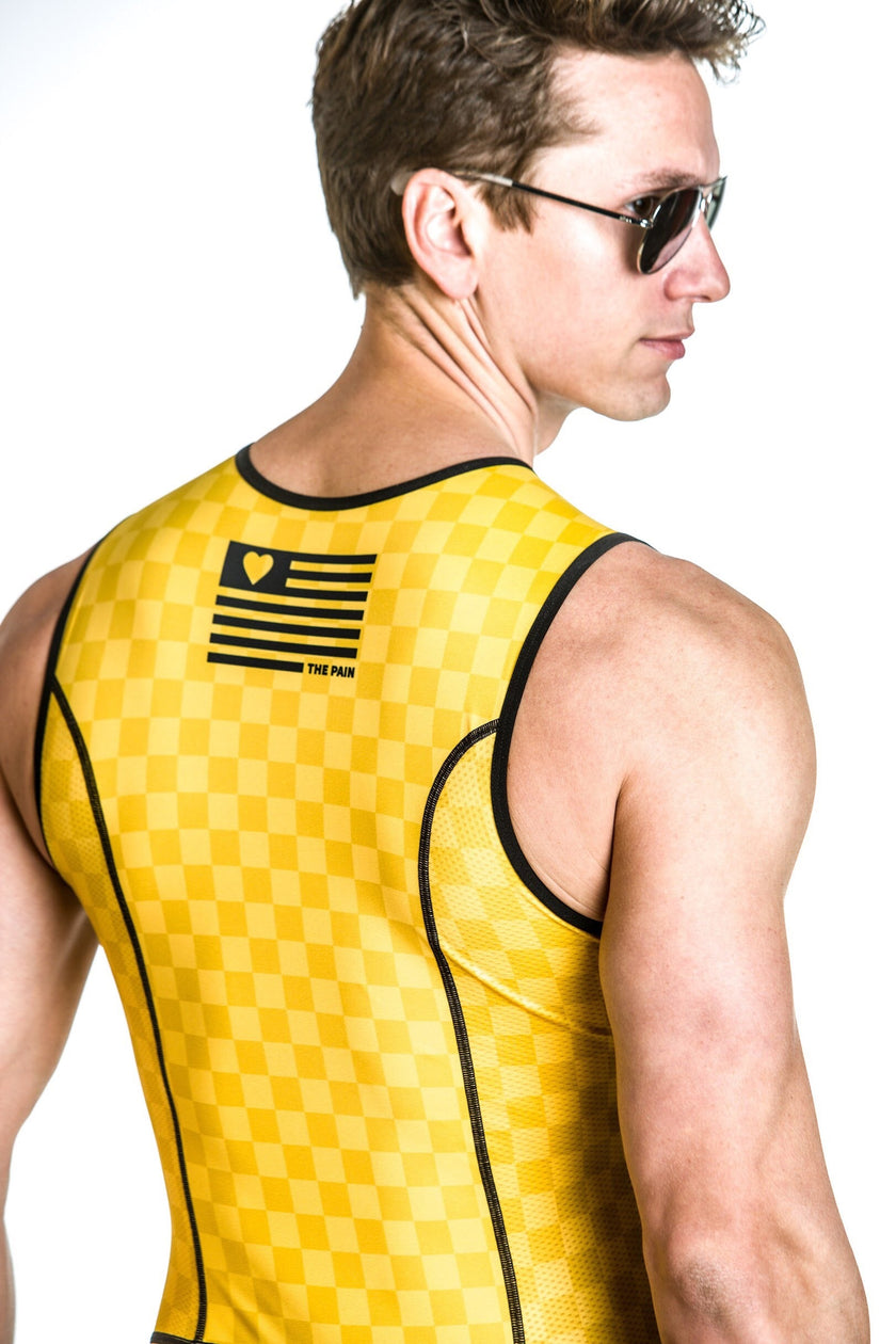 "SPEEDWAY" Sleeveless Suit