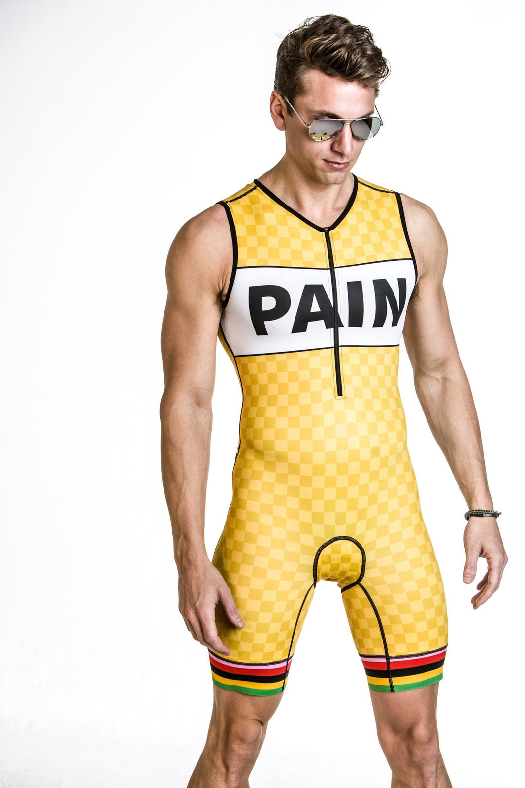 "SPEEDWAY" Sleeveless Suit