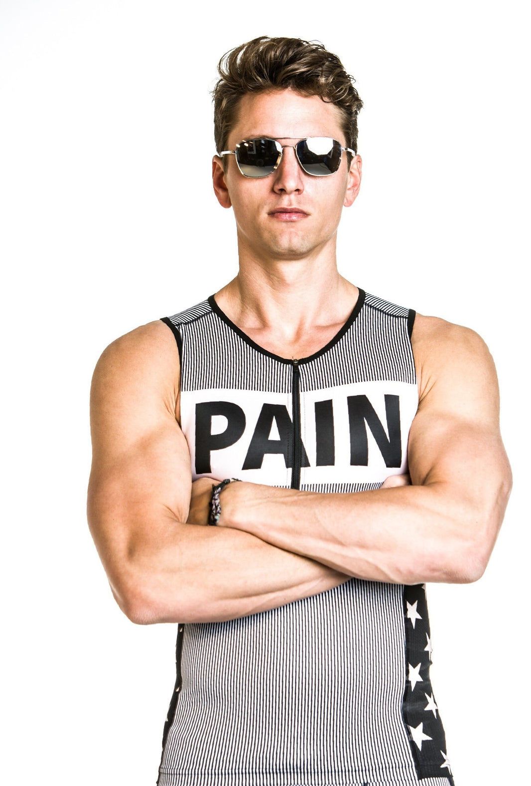 "Pin" Men's Sleeveless Tops