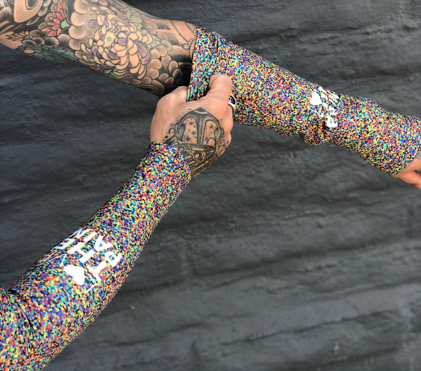 "Pixel" Arm Warmers