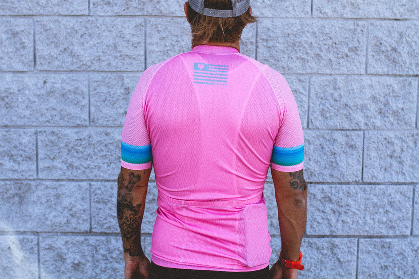 "Pink Panther" Cycling Top Short Sleeve